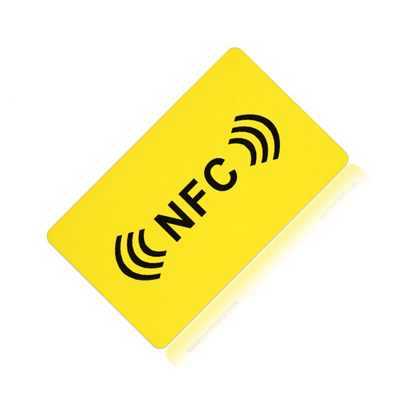 Tarjeta inteligente nfc de seguridad de pago sin contacto RFID Nfc de plástico de frecuencia de 13,56 MHz